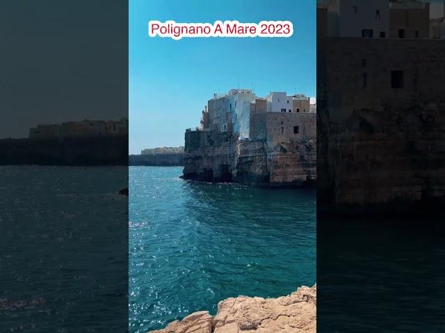 My First Time In Polignano A Mare. Beautiful!!!!!!!!!!!! #shortsvideo