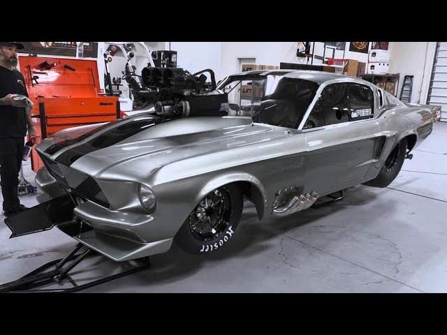 Street Outlaws - Cole Pesz No Prep Kings Eleanor Mustang impressive Testing & ET