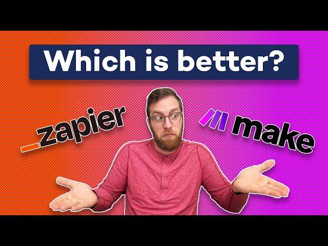 Zapier vs. Make: Comparing Pricing, Integrations and More