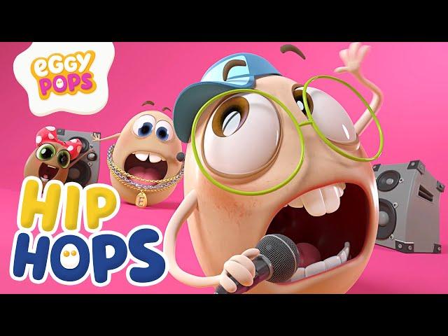 HipHops | Eggy Pops | Funny cartoon