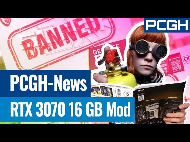 Ryzen 8000, MSI Verkaufsstopp RTX 3060 Ti, RTX 3070 16 GB, Defekte Ryzen 7000(X3D) | PCGH-News