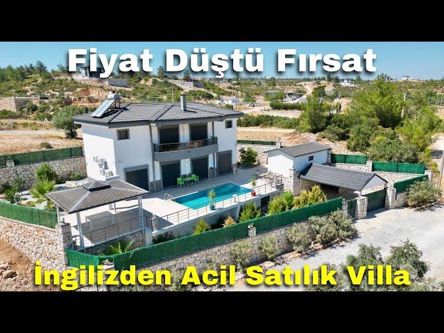 ‼️Satıldı‼️Fiyat Düştü Didimde İngilizden Acil Satılık Villa 640 m2 Arsa İçinde Fırsat E-811