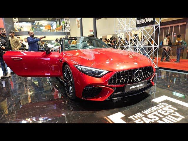 Mercedes 2025 New Model At Auto Expo 2025! #mercedes #autoexpo2025 #car #bharatmobility