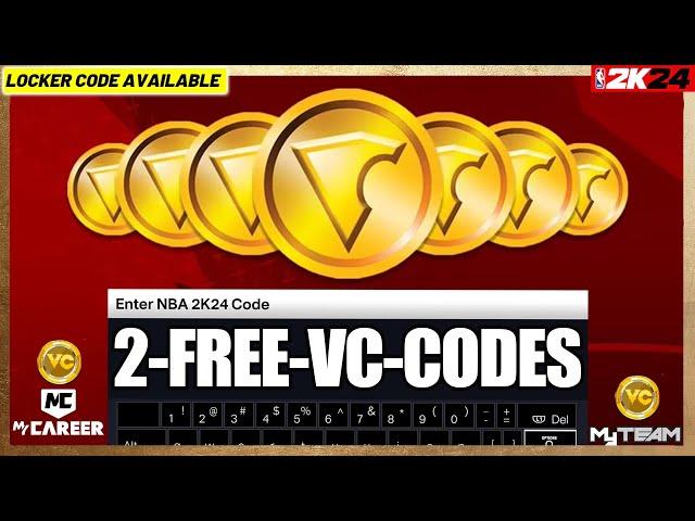 Another New Guaranteed Free VC Locker Code for EVERYONE and More Rewards! NBA 2K24 Locker Codes