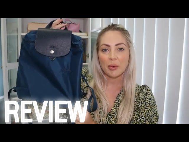 LONGCHAMP BACKPACK REVIEW LE PLIAGE * Best travel backpack 2022 * billiexluxury