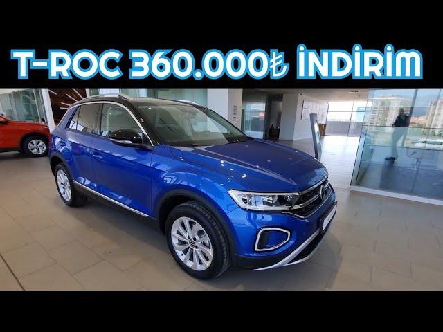 EKİM 2024 VW T-ROC İNDİRİM KAMPANYASI | 360.000₺ İNDİRİM