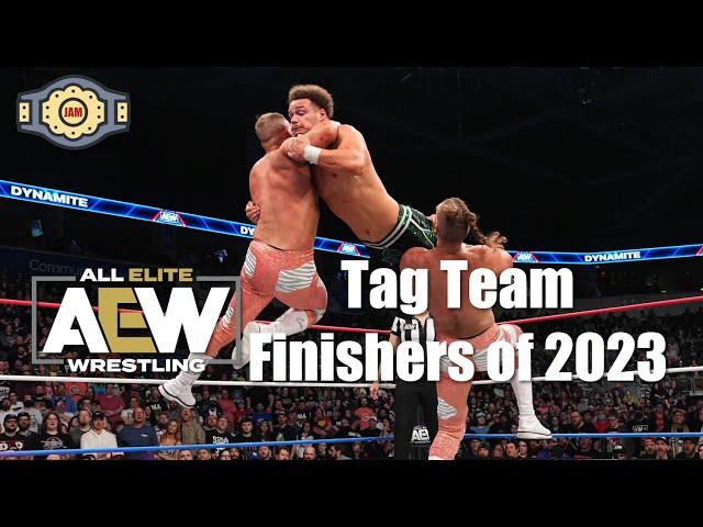 AEW Tag Team Finishers of 2023