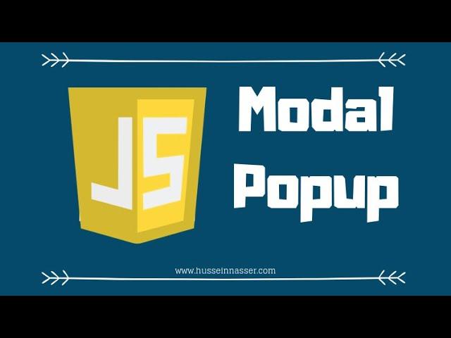 Popup Modal Dialog with Javascript and HTML