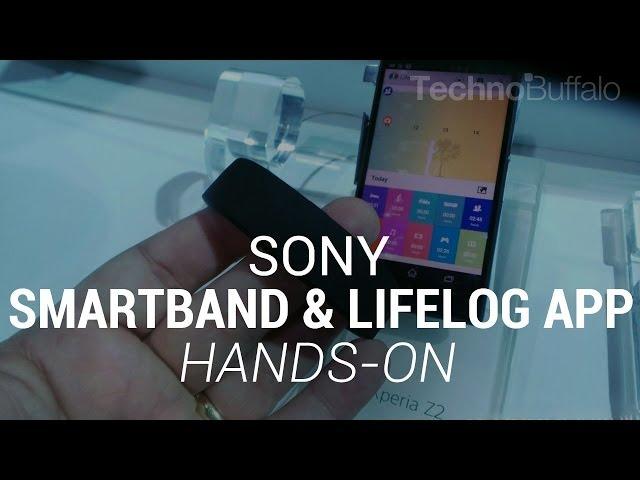 Sony SmartBand and Lifelog App Walkthrough