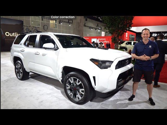 Is the 2025 Toyota 4Runner TRD Sport a BETTER new SUV than a Land Cruiser?