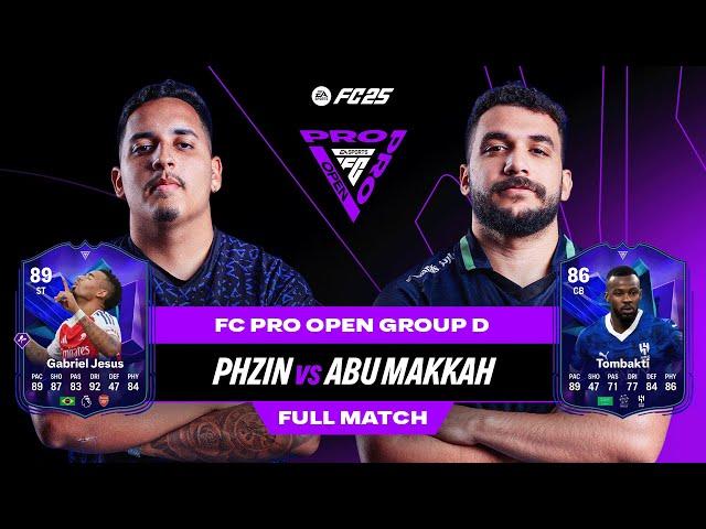 It all comes down to this! | PHzin v Abu Makkah | FC Pro Open | Full Match