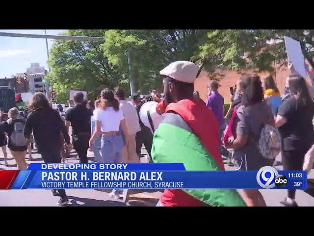 Syracuse Pastor H. Bernard Alex speaking out after George Floyd verdict