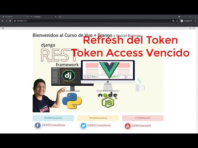 Tutorial VUEJS: Refresh del token token access vencido