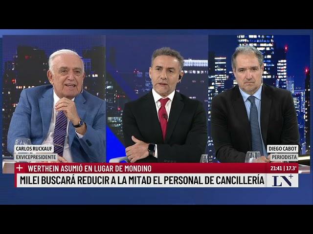 Werthein asumió un día antes de las elecciones en EE.UU. El análisis de Carlos Ruckauf