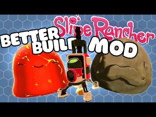 BUILDING NEW SLIME ISLANDS MOD! - Let's Play Slime Rancher Better Build Mod Episode 1