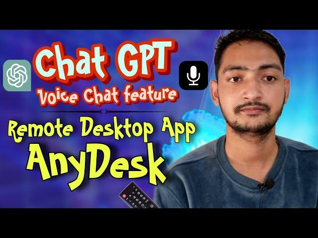 How to Use ChatGPT Voice Chat & AnyDesk for Remote PC Control – Full Guide!