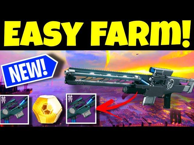 Destiny 2 How to get the Uzume sniper RR4 *FAST* + Exotic Farm