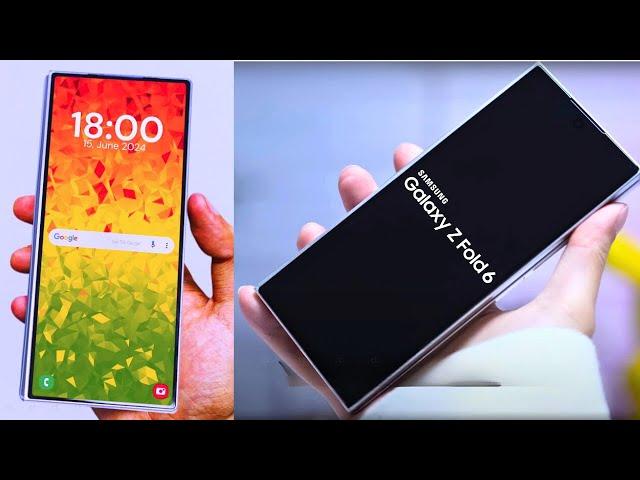 Samsung Galaxy Z Fold 6 - LIVE HANDS ON VIDEO!