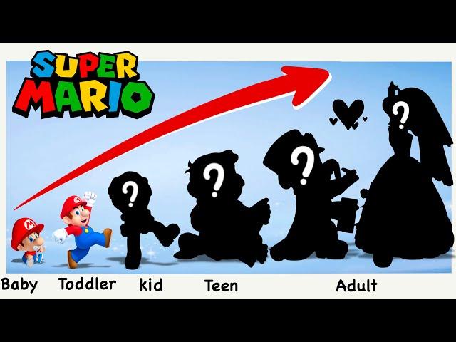 Super Mario Growing Up Compilation | Cartoon Wow