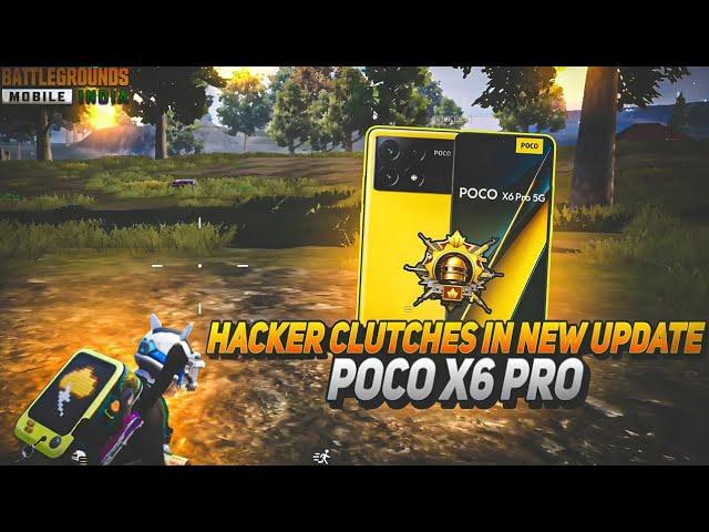 DESTROYING NEW MODE ️- POCO X6 PRO  DIMENSITY 8300 ULTRA ( SMOOTH + 90 FPS GAMEPLAY) PUBG/BGMI.