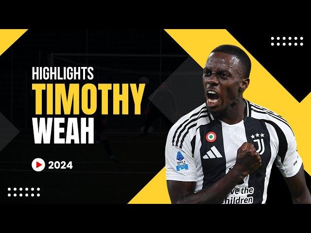 Timothy Weah - Skills & Highlight - 2024