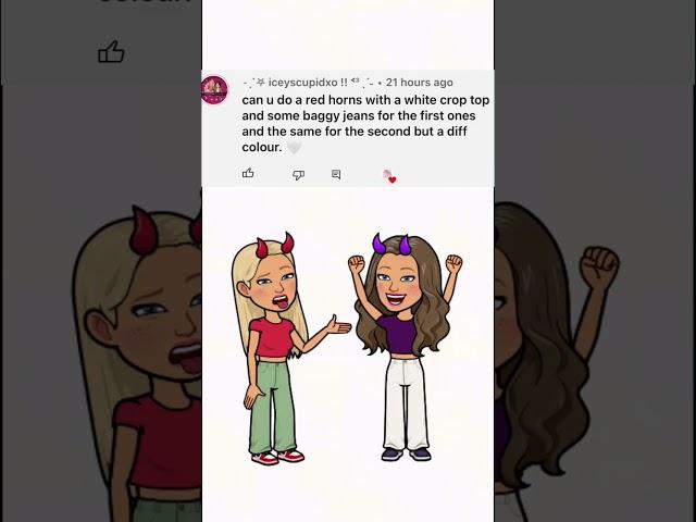 bitmoji requests!