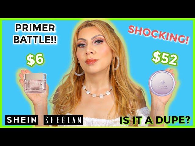 SHEIN $6.00 SHEGLAM BIRTHDAY SKIN PRIMER VS $52.00 TATCHA PRIMER 