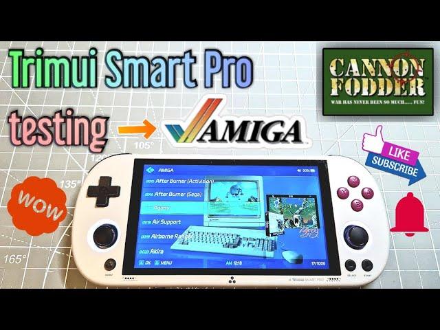 Trimui Smart Pro new update testing Amiga games