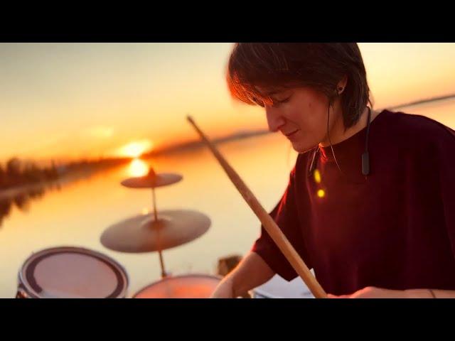 Mozart - Symphony No.40 | drums Kristina Dzeytova | Video www.dgarts.pro