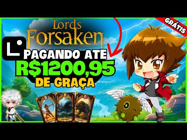  JOGO NFT GRÁTIS MOBILE de CARD GAME PAGANDO MUITO ! Como GANHAR no LORDS FORSAKEN - FREE TO PLAY