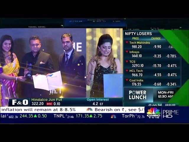 The Brand Story  Indian brand and leadership conclave Telecasted on CNBC TV18 Prime HD