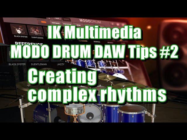 IK Multimedia MODO DRUM DAW Tips #2. [No Talking]