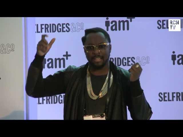 Will.i.am Interview  I.Am+ Launch - London Love & Inspiration