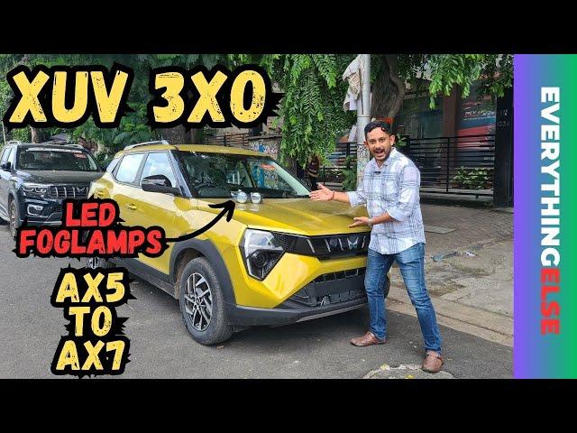 Mahindra XUV 3XO AX5 | Customized with Price & Features !!