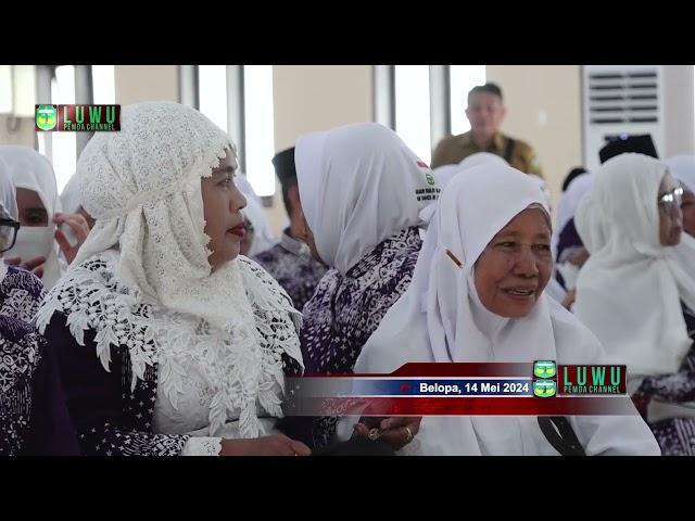 Pelepasan 289 Jemaah Calon Haji Kabupaten Luwu