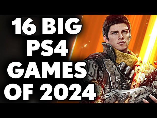 16 BIGGEST And NEW PS4 Games of 2024