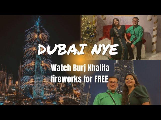 How to watch Burj Khalifa fireworks for free|NYE Party|Dubai|Everything you need to know