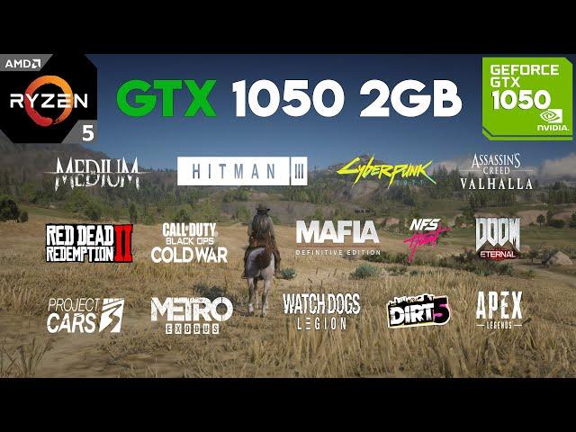 GTX 1050 Test in 20 Games in 2021