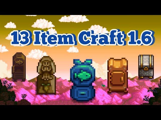 13 Item Crafting 1.6 Dan Cara Mendapatkannya Di Stardew Valley