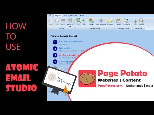 Atomic Email Studio Review 2021 - Best Atomic Mail Sender, Email Hunter & Mail Verifier