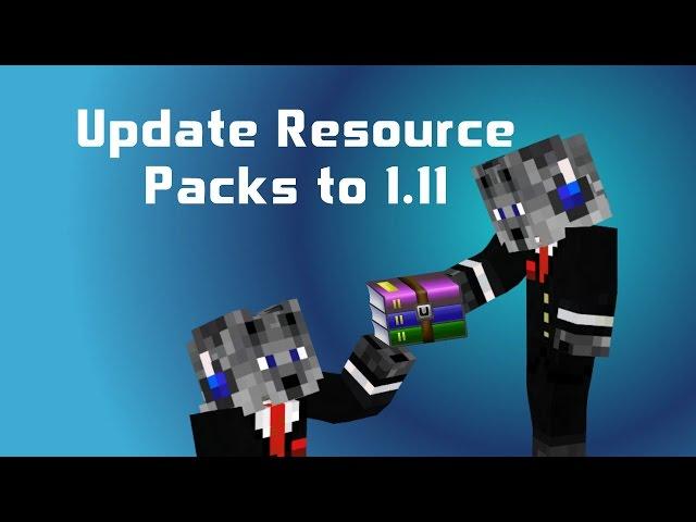 How to Update Resource Packs to 1.11+