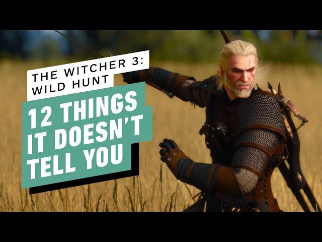 12 Things The Witcher 3 Doesn't Tell You