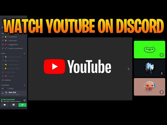 How to Watch YouTube Together With Friends on Discord