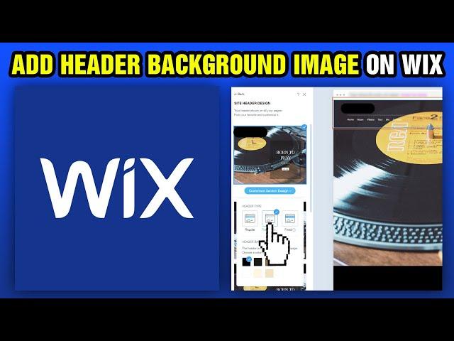 How To Add Header Background Image On Wix (2025)