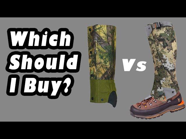 Moroka 30 or Hunters Element? Which is the best snake gaiter?