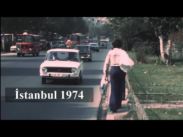 1974 Yılı İstanbul'unun Muhteşem Görüntüleri