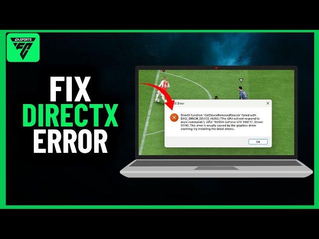 How to Fix EA FC 24 Directx Function Error 2024 | Full guide (2024)