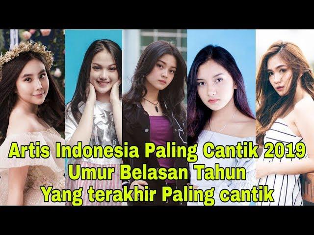 Artis Indonesia Paling Cantik & Muda Umur Belasan Tahun, urutan dari yg paling muda