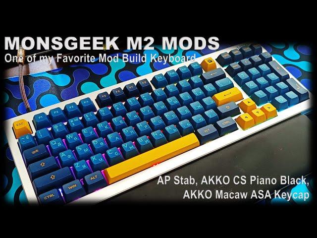 Monsgeek M2 Mod   Unboxing   Build   Review ASMR