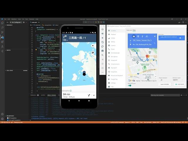 Flutter mapbox navigation